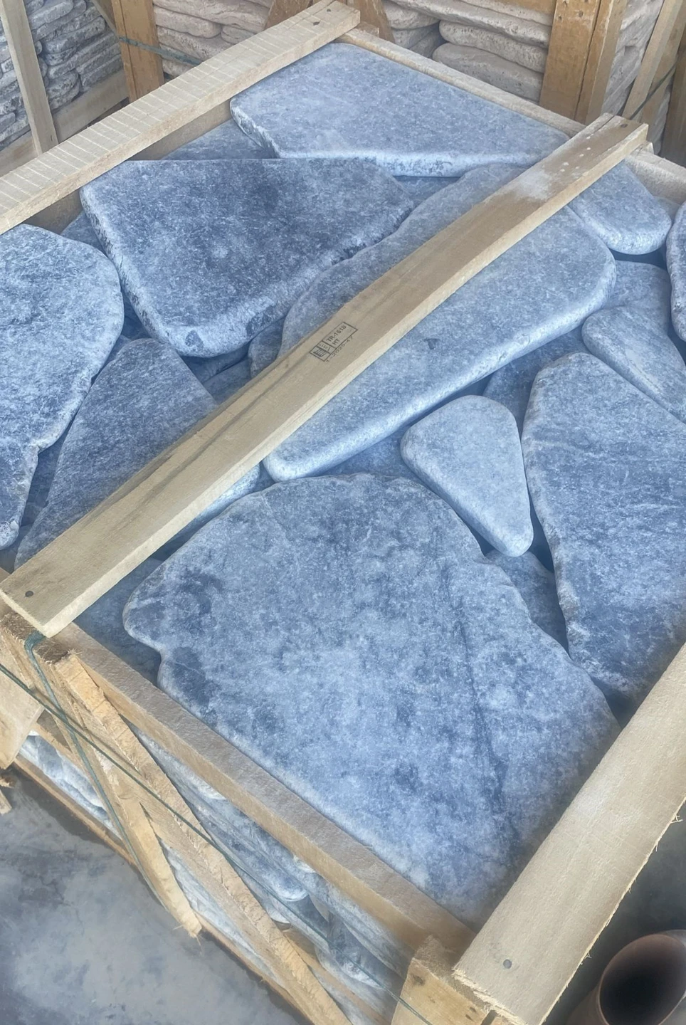 Paledyen Eskitme Gri Mermer